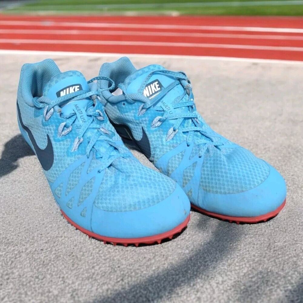 Size 10.5 - Nike Zoom Rival M 8 Football Blue